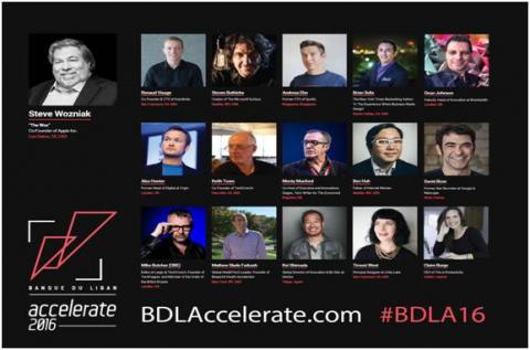 Banque du Liban organizes its third edition of “BDL Accelerate 2016” on November 3, 4 and 5, 2016