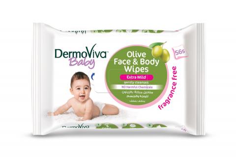 Product Placement - DermoViva Baby Olive Baby Wipes