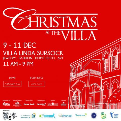 Christmas at the Villa Brings Elegance & Philanthropy under One Roof for the Third Year at Villa Linda Sursock