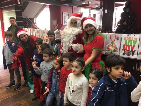 For the second year in a row, BURGER KING® Lebanon throws a fun event for children to celebrate the Christmas festive season