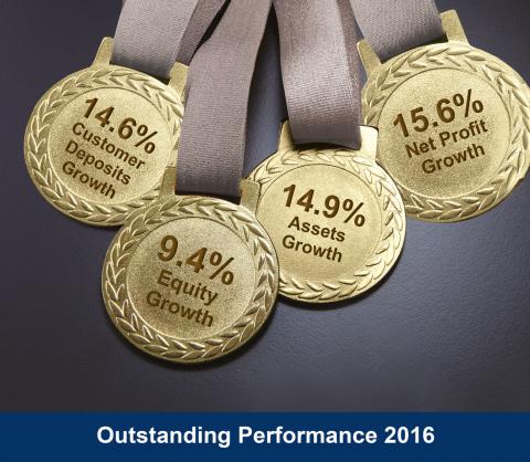 LGB BANK achieves a Remarkable financial performance and a balanced record growth for 2016