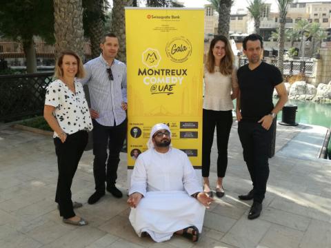Montreux Comedy Festival brings international comedians to the UAE for an unforgettable night of laughter