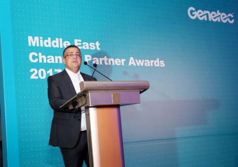 Genetec holds gala ceremony to honor its top performing  Middle East channel partners