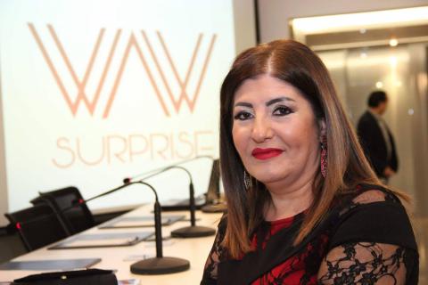 Journalist Kawssar Hanboury launched her website “WAW Surprise”