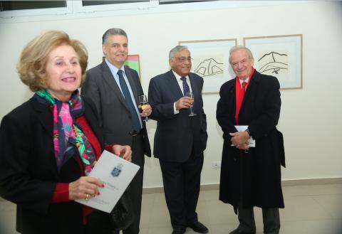 Ahliah School – Downtown Beirut inaugurates its exhibition “Five artists in one century”