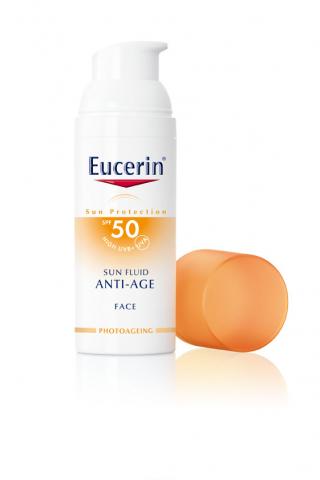 Two Worlds Perfectly Merged in One Product: The new Eucerin® Sun Fluid Anti-Age SPF 50