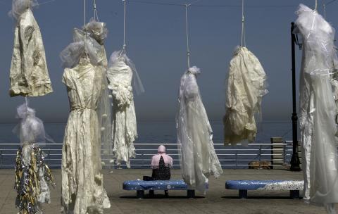 “Undress 522” An Installation by Mireille Honein and ABAAD