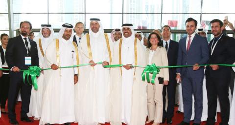 Minister of Economy and Commerce inaugurates Project Qatar 2017 welcoming global construction players from 33 countries