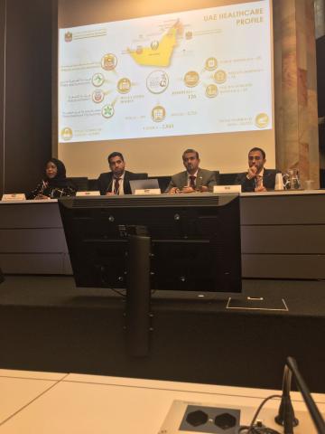 Ministry of Health and Prevention presented its Healthcare IT Journey at WSIS in Geneva