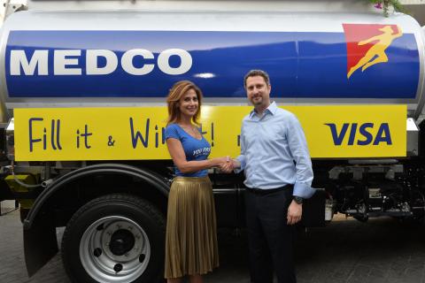 Visa and MEDCO partner to reward cardholders at the gas station
