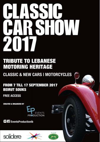 Classic Car Show 2017: Tribute to Lebanese Motoring Heritage