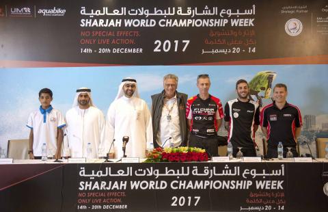 World champions gear up to meet for adrenaline-filled water sports competitions of Sharjah World Championship Week