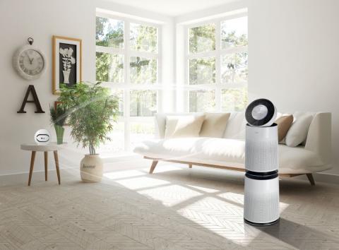 SMART AIR SOLUTION PRODUCTS FROM LG EMPLOY VOICE AND INTELLIGENT DUST SENSOR FOR BETTER AIR