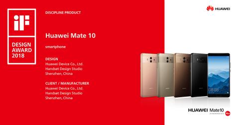 HUAWEI Wins Six Awards at the 2018 iF International Industrial Design Forum