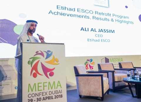 Etihad ESCO throws spotlight on retrofit program achievements at MEFMA CONFEX 2018