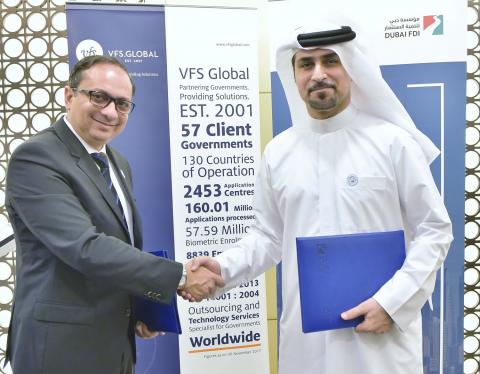 Dubai FDI partners with VFS Global to ease foreign investors licensing