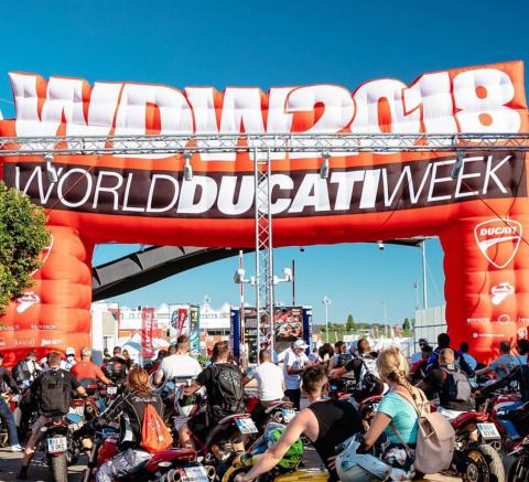 Al Masaood Ducati represents the UAE at 10th World Ducati Week in Italy