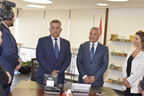 Major General Ibrahim visits Alfa: “Alfa is one of the leading companies worldwide thanks to Mr. Hayek's efforts”