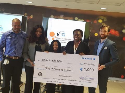 10-year old Nigerian Wins Ericsson’s Girls Who Innovate Competition