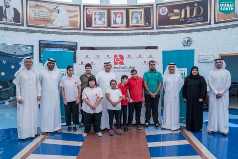 Dubai South grants scholarships to students at Rashid Centre for the Determined Ones