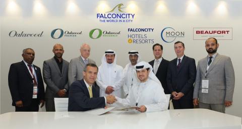 Falconcity Hotels & Resorts signs strategic agreement with Oakwood Worldwide to operate 1790 hotel and serviced apartments in SAM Polaris and SAM Vega Pyramids