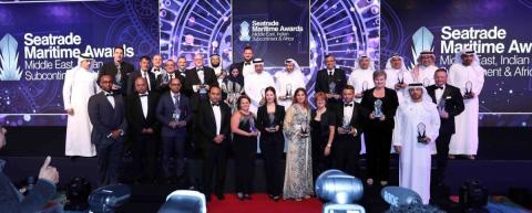 H.E. Dr Abdulla Belhaif Al Nuaimi honoured with Global Maritime Community Award at Seatrade Maritime Awards
