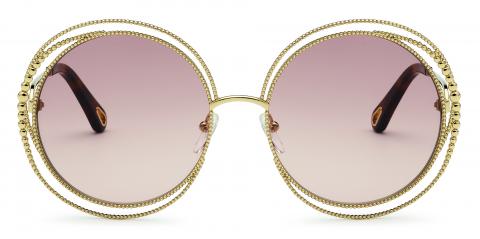 chloé introduces the new “carlina chain” sunglasses