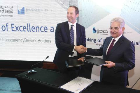 Bank of Beirut Becomes Signatory of the Investors for Governance & Integrity Declaration