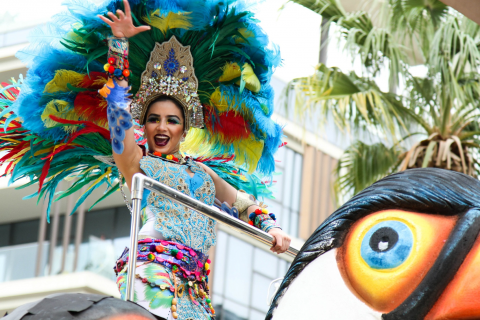 Samba in the streets  Central Park by Meraas launched with lively Brazilian carnival on streets of Dubai