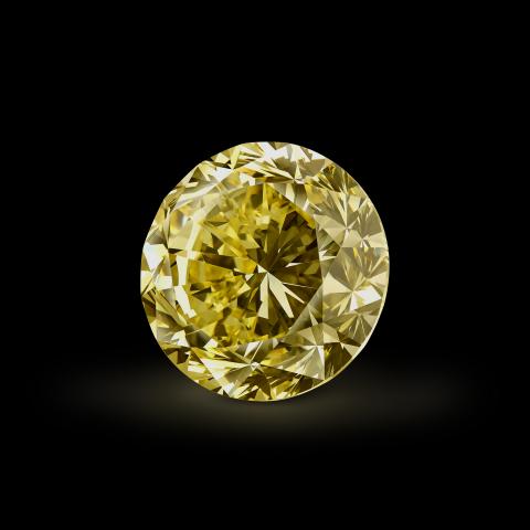 Mouawad crafted from the rough the 54.21 Carat ‘Mouawad Dragon’ Diamond - the largest round brilliant vivid yellow diamond in the world.
