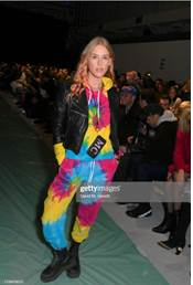 Influencers wearing Polo Ralph Lauren Spring 2019 Tie Dye pieces.