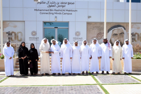 Awqaf and Minors Affairs Foundation Delegation Visits Expo 2020 Site