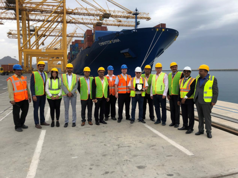 Khorfakkan Container Terminal Receives Maiden Call from GALEX Service