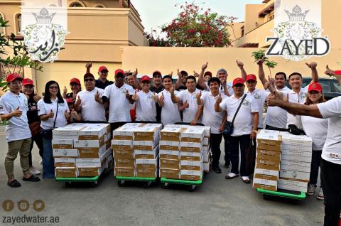 Be Kind to donate all Ramadan water sales to Emirates Red Crescent