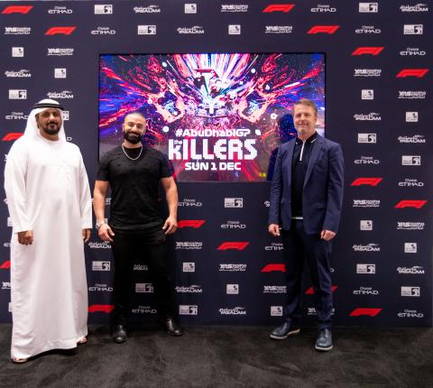 THE KILLERS TO HEADLINE SUNDAY NIGHT YASALAM AFTER-RACE CONCERT AT 2019 ABU DHABI GRAND PRIX