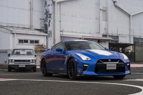 Nissan GT-R 50th Anniversary Edition front and center at Dubai International Motor Show