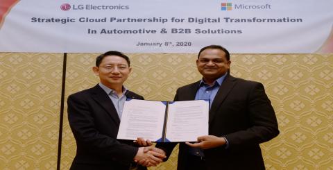 LG TO ACCELERATE B2B INNOVATION WITH MICROSOFT