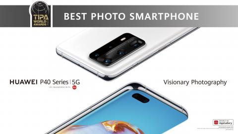 TIPA names HUAWEI P40 Series the Best Photo Smartphones of 2020